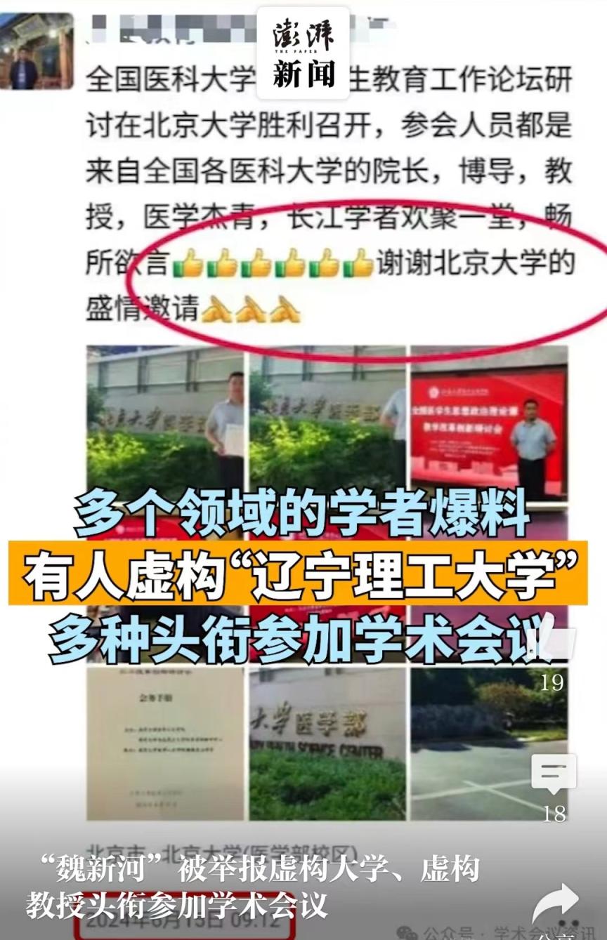 锐评丨魏新河是谁？打假伪教授，为学术保真-云上资源整合网