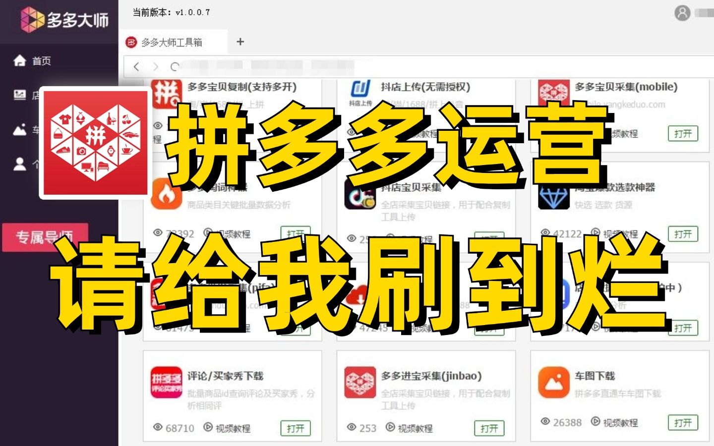 拼多多卖货运营_拼多多运营干货？_做拼多多运营赚钱吗